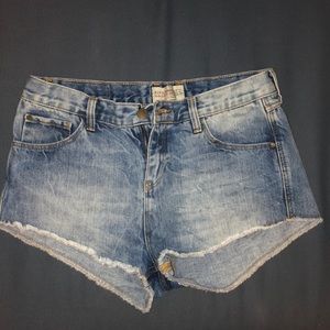 Zara denim shorts